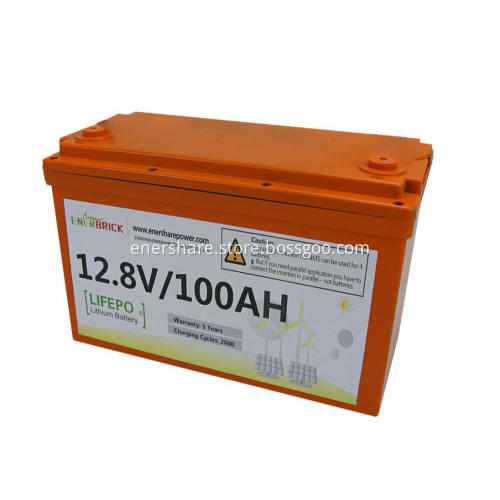 EnerBrick 12V 100ah Lithium Ion Battery